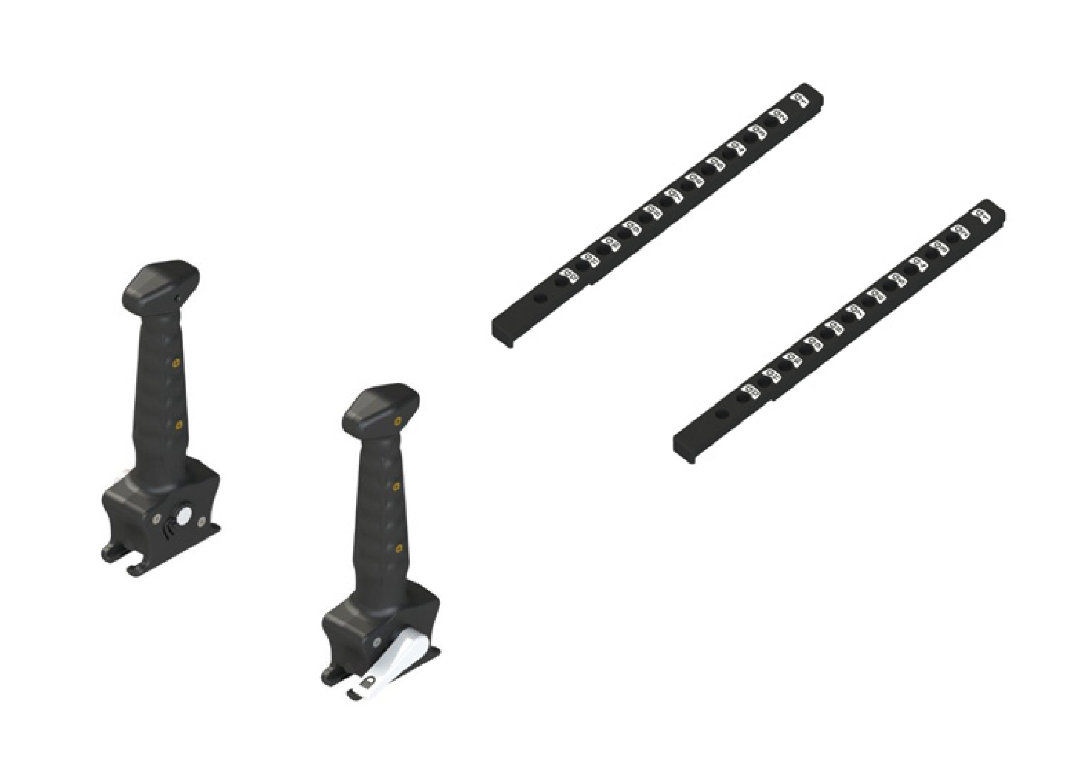Individual Hand Grips and Tracks