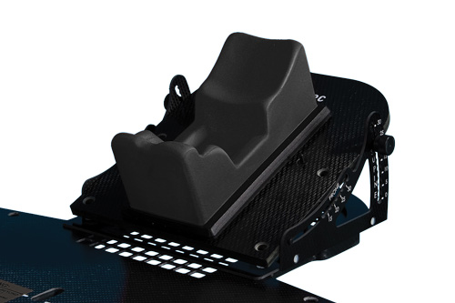 Posifix Prone Headrest shown on the Variable Axis Baseplate