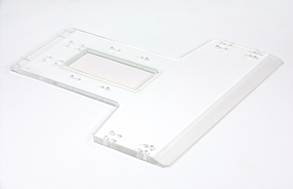 Posifix Acrylic Baseplate for 5-point fixation, 3-pin compatible