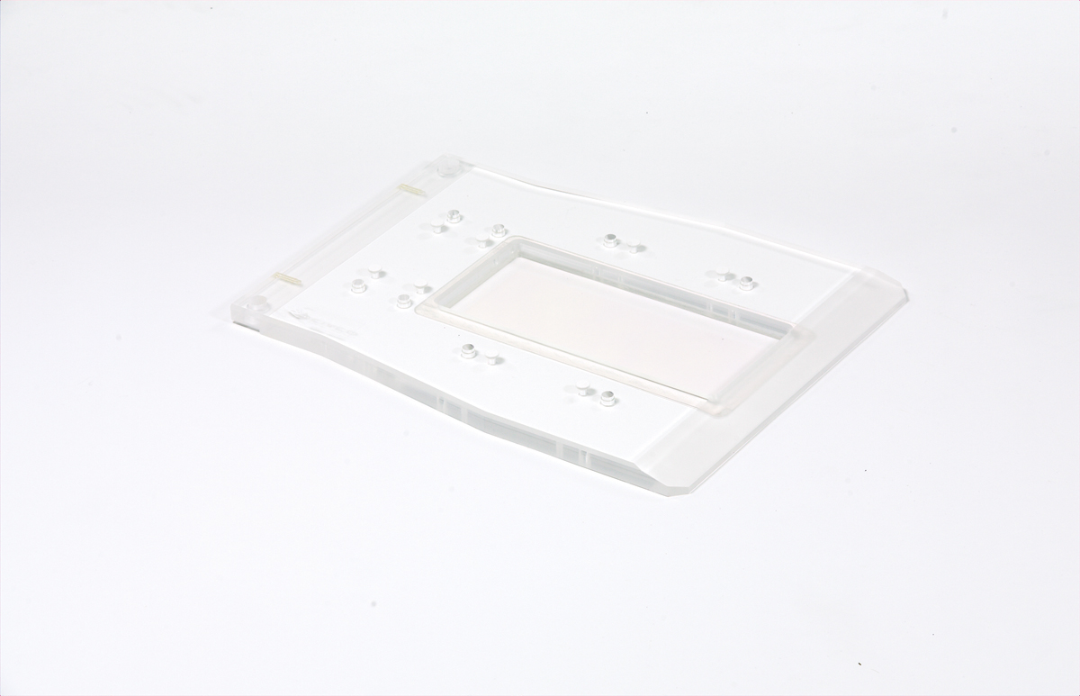 Posifix-5 Supine Acrylic Baseplate for 3-point fixation, 3-pin compatible